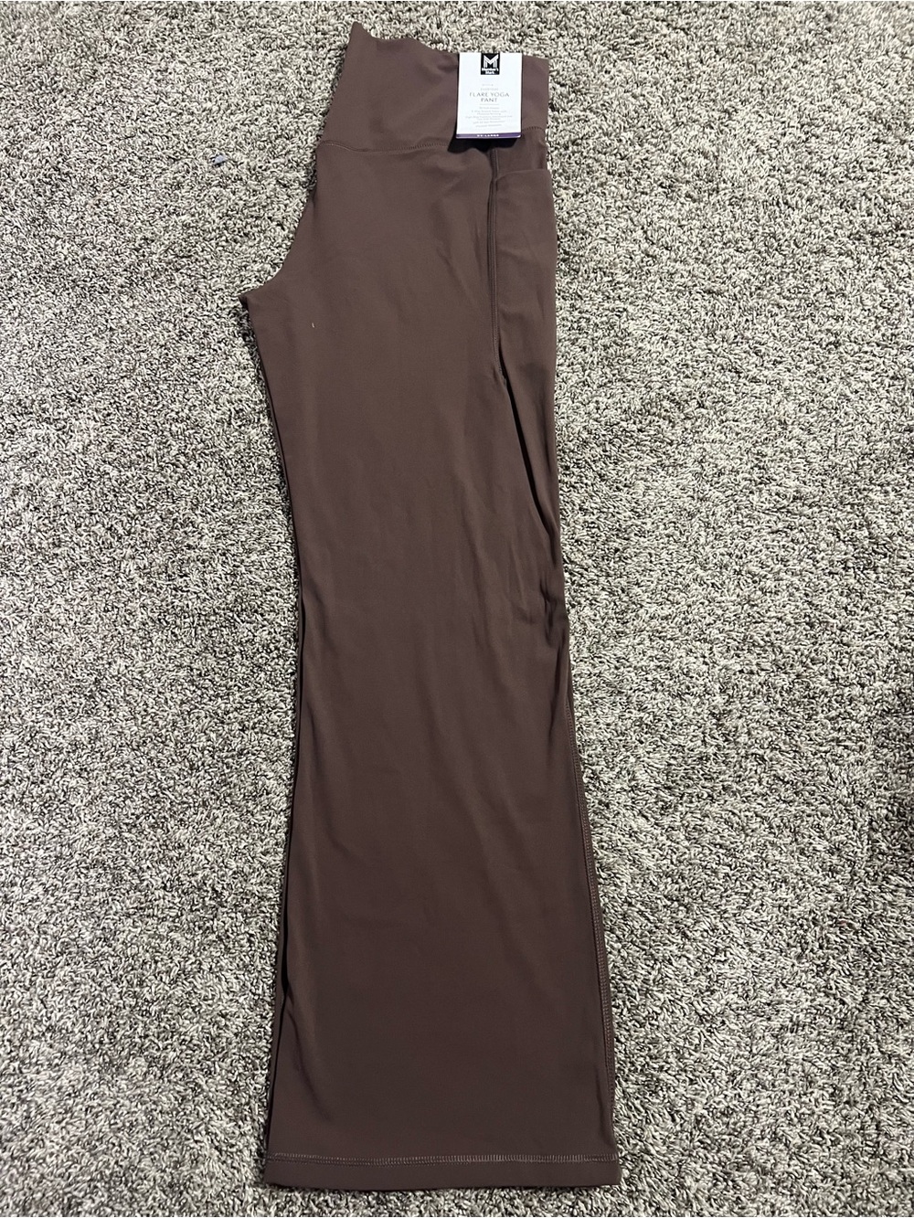 Stretch High-Waist Brown Leggings by MPG